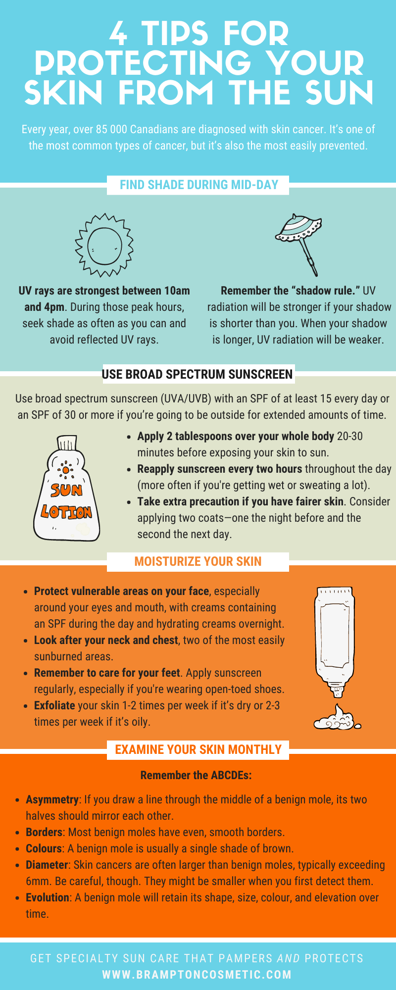 Brampton Cosmetic: May Is Skin Cancer Awareness Month!