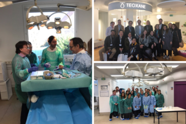 Dr. Sleightholm Attending expert2expert Cadaver Course in Paris and Visiting Teoxane's Geneva Headquarters