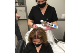 Hair Restoration on scalp