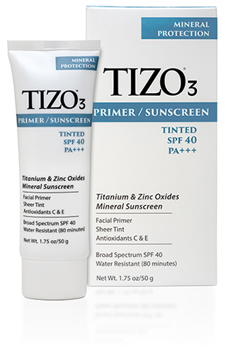 TiZo3 Primer/Sunscreen Tinted SPF 40