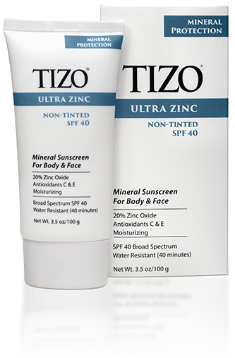 TiZo Ultra Zinc Non-Tinted SPF 40 - TiZo Mineral Sunscreens - Brampton Cosmetic Surgery Center & Medical Spa